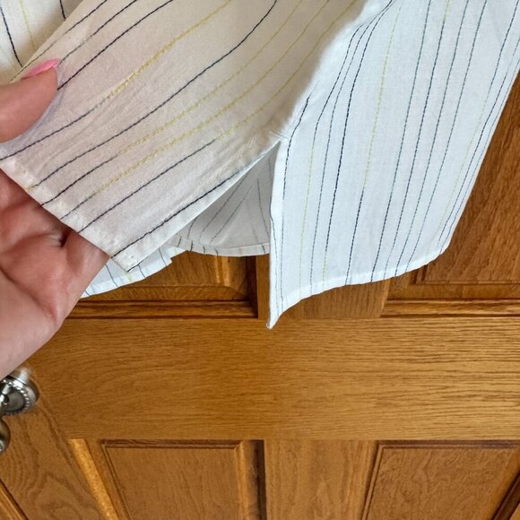 LOFT Women's Striped Spaghetti Strap Camisole Blouse Size S Multicolor - Picture 4 of 7